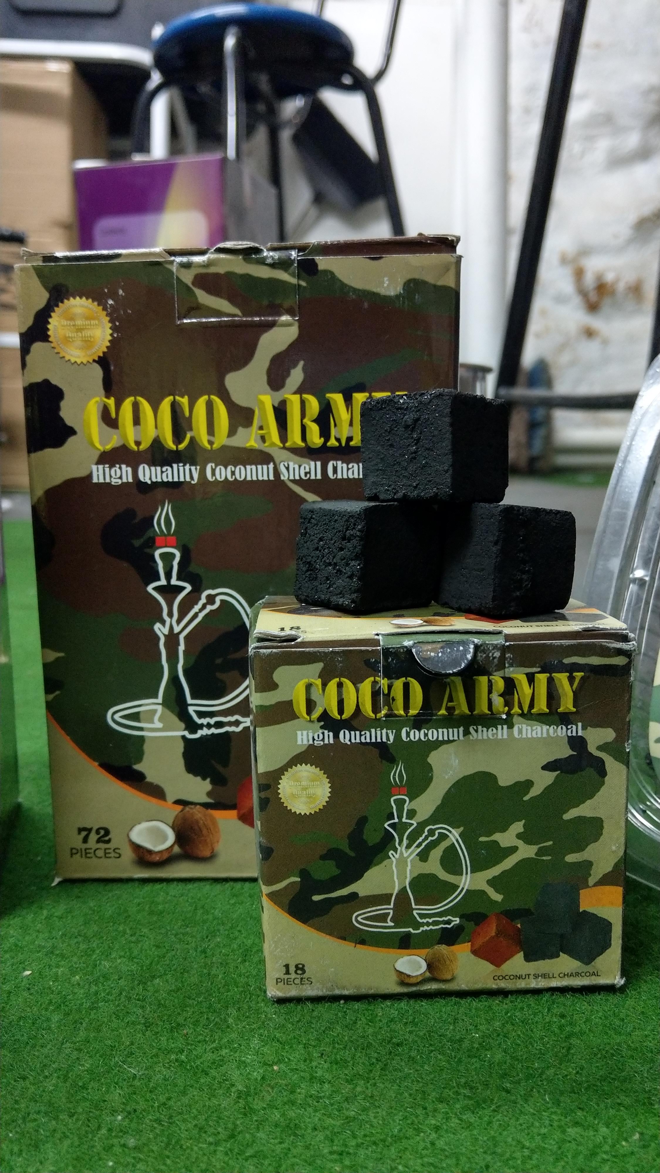 Coco Army Coconut Coal – Cubes